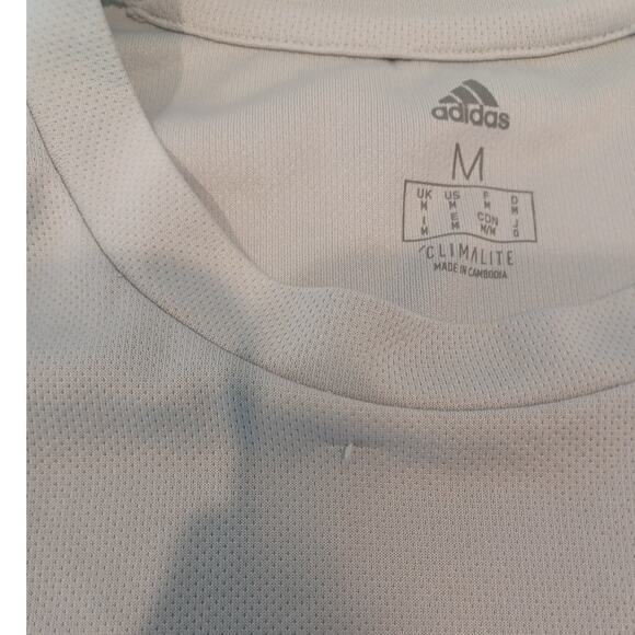 Adidas FC Dallas Shirt Mens Size M Gray Climalite Crew Neck Pullover - Picture 2 of 8